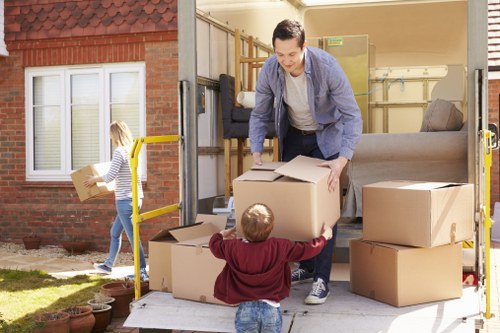 Packing and unpacking support for a home move in Lambeth