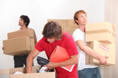 Local removal team helping with a Lambeth home move