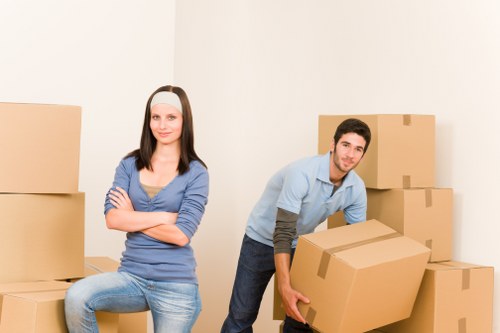 Local movers helping with a Lambeth home move
