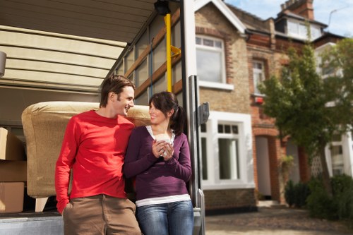 Local moving team planning a flat removal in Lambeth